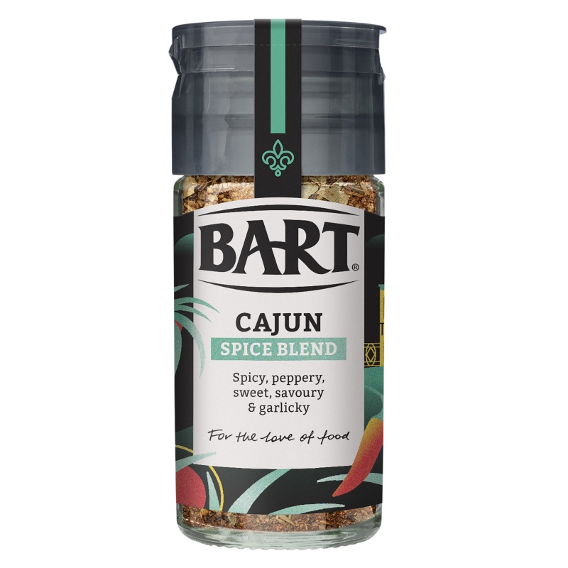 Cajun Spice Blends Bart 45g Jar (Southern USA Cooking)